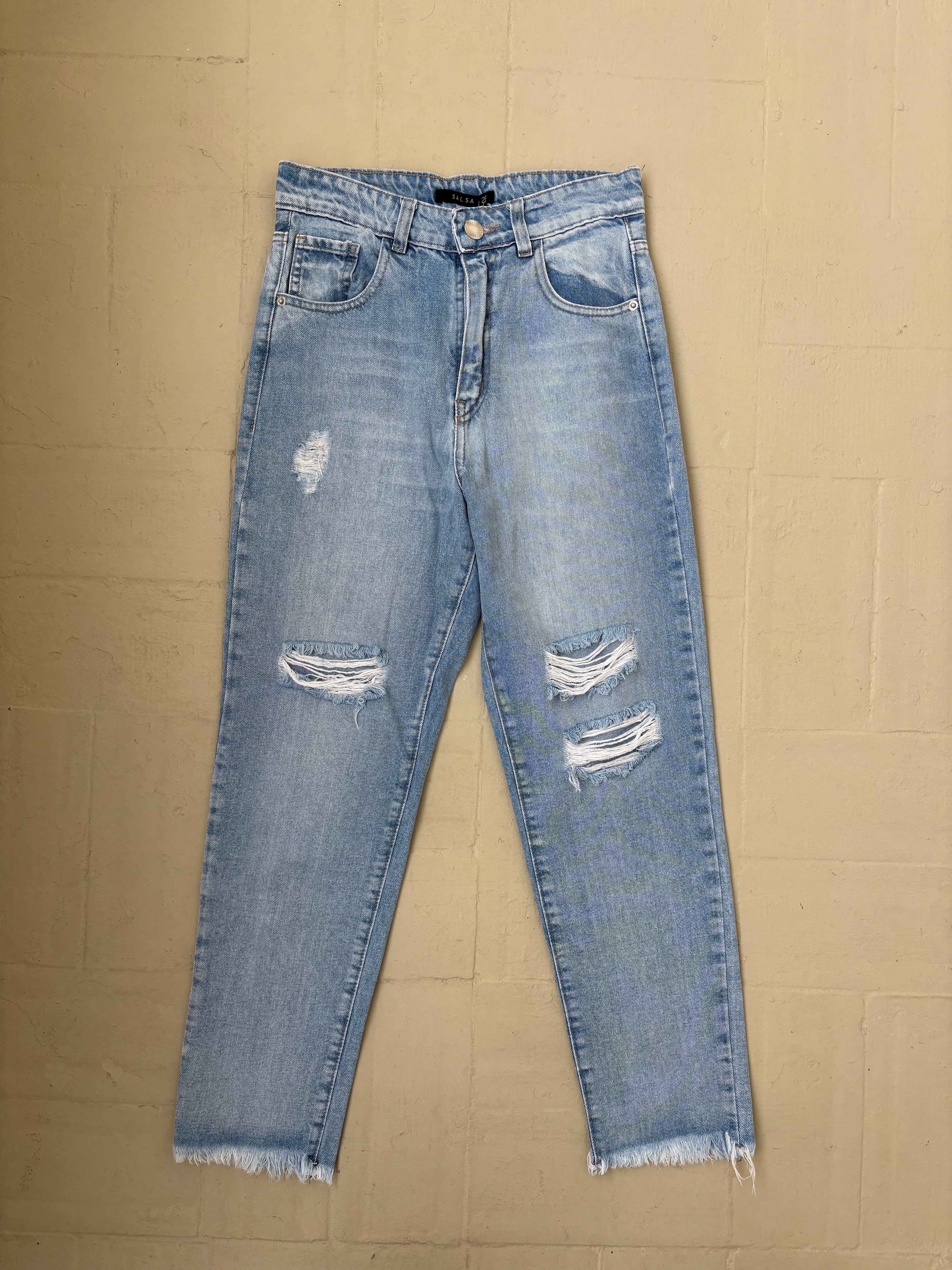 PANTALON JEAN SALSA ROTO