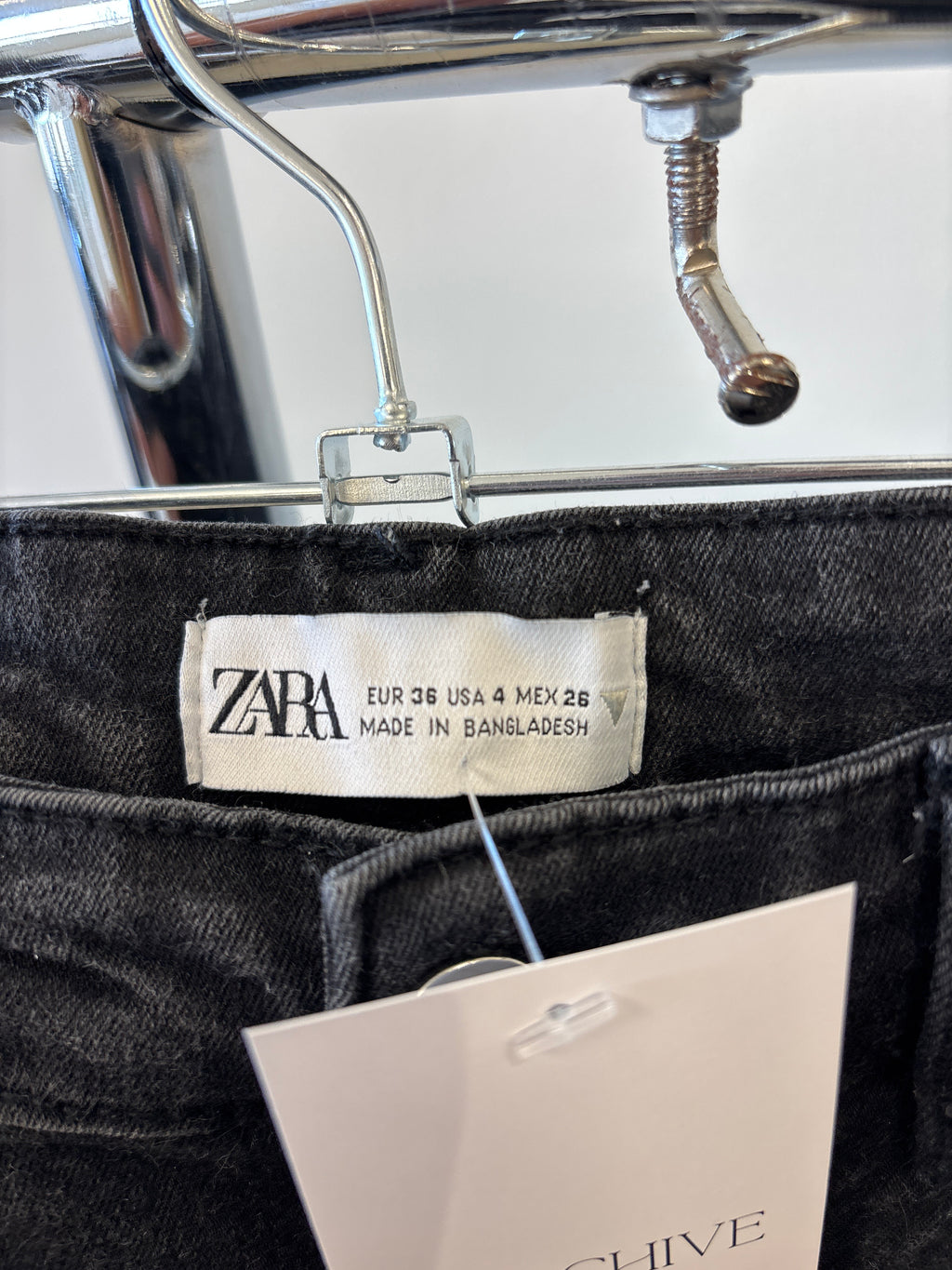 JEAN ZARA NEGRO SKINNY