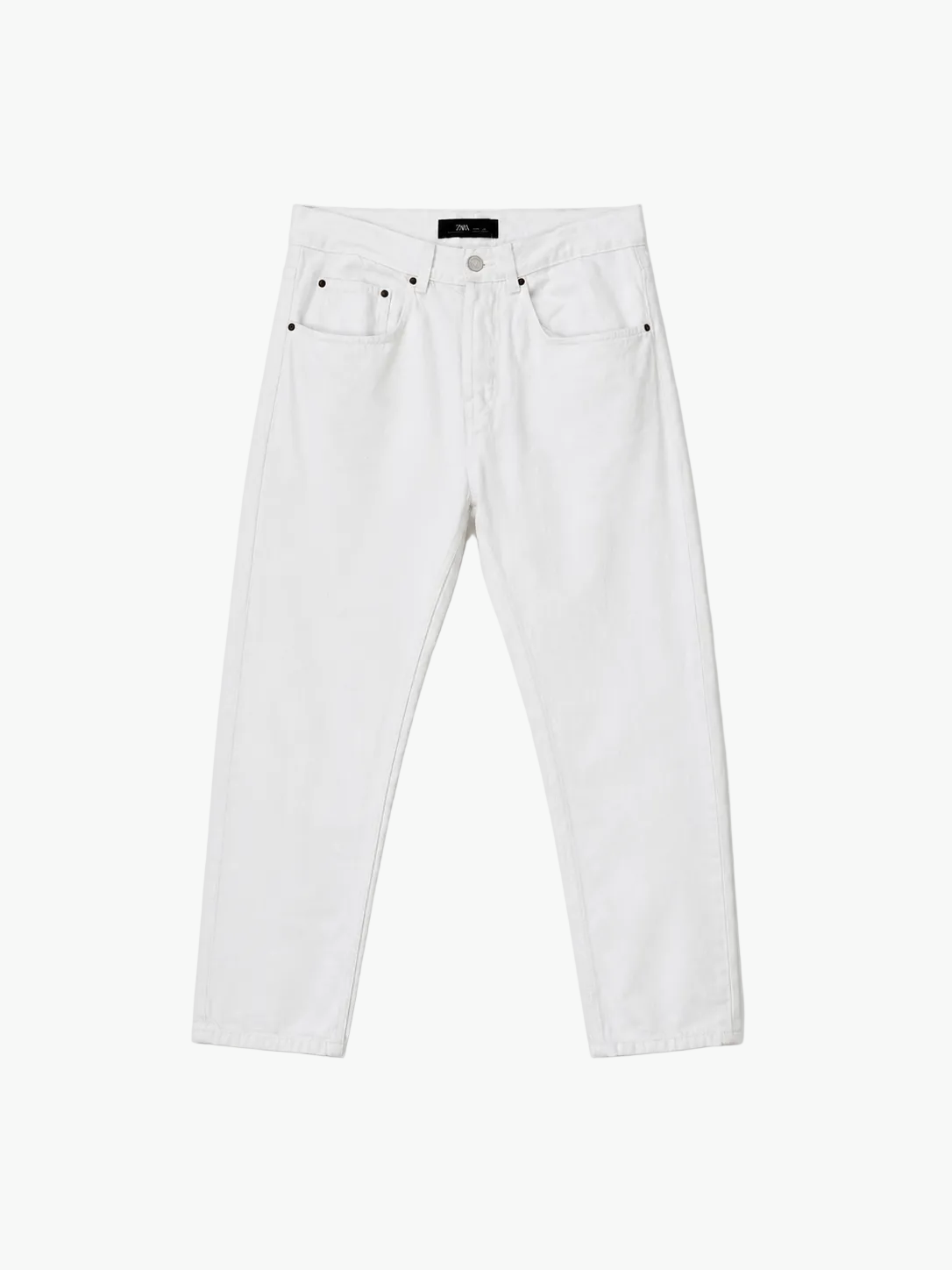 PANTALON JEAN BLANCO ZARA