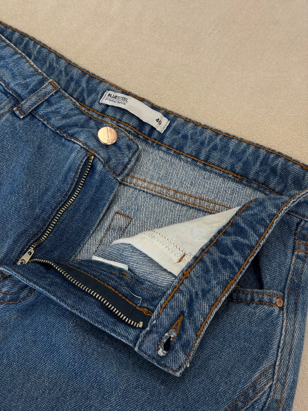 Pollera corta jean Renner