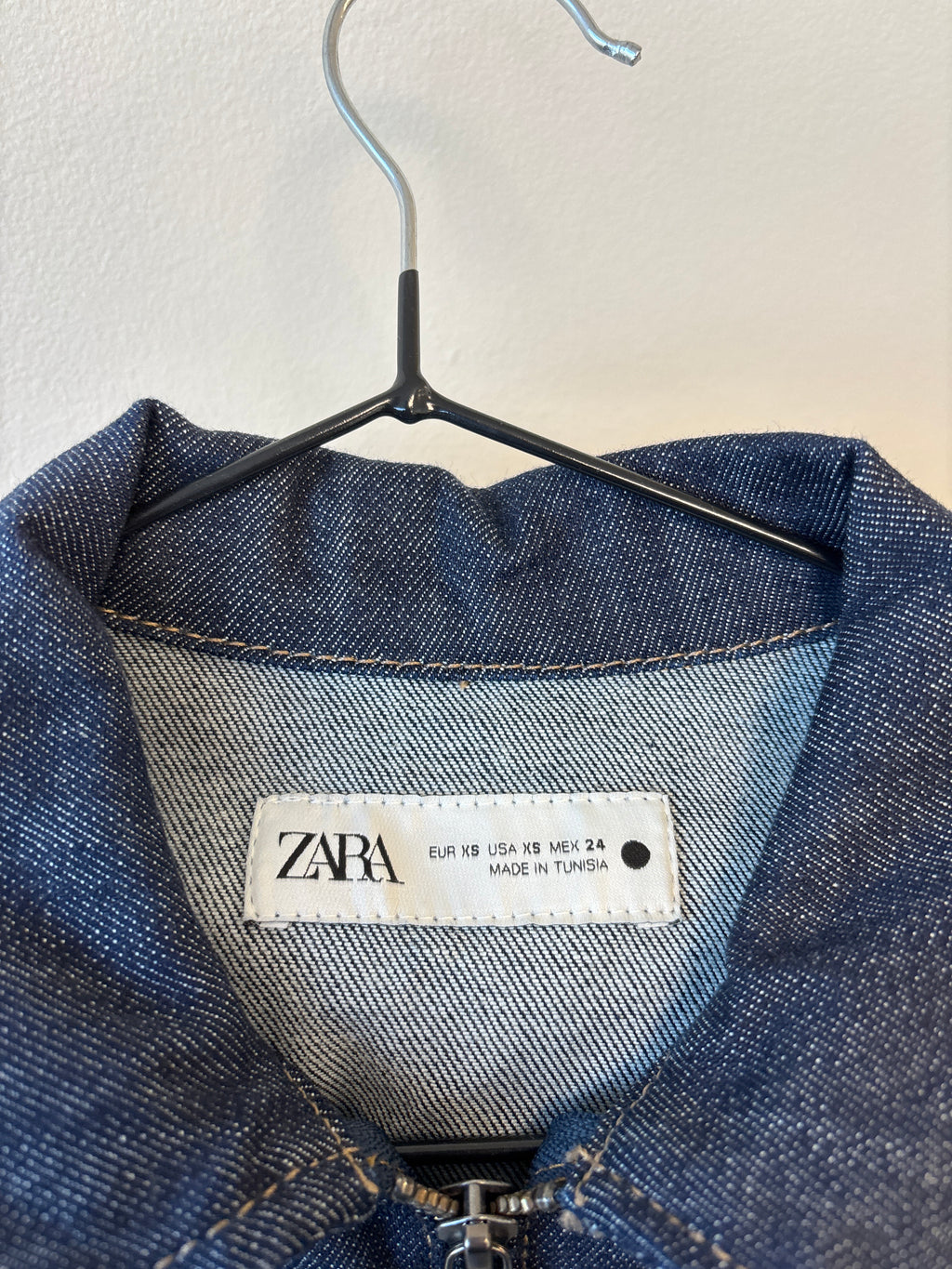 Vestido denim Zara