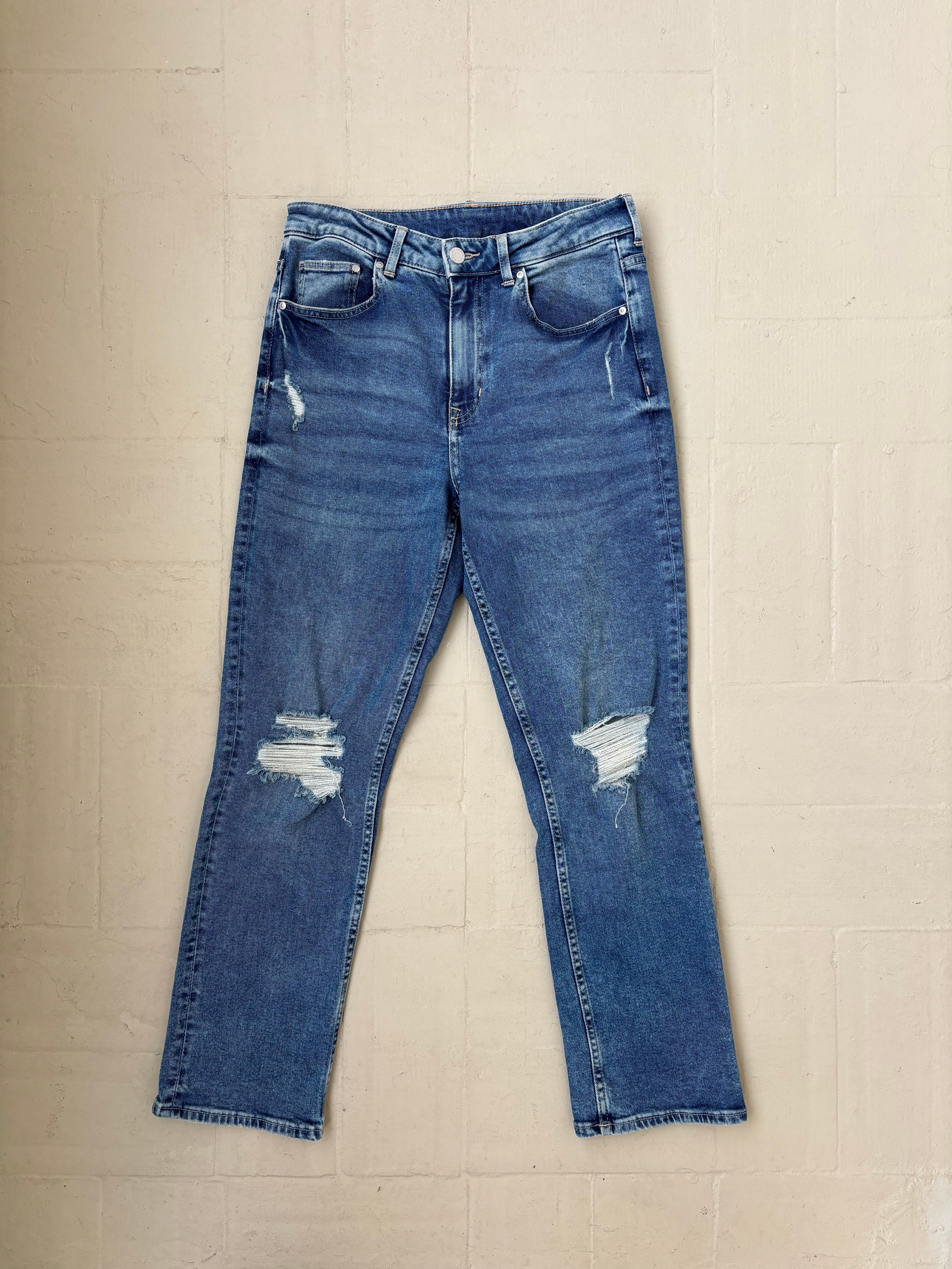 PANTALON JEAN H&M ROTO