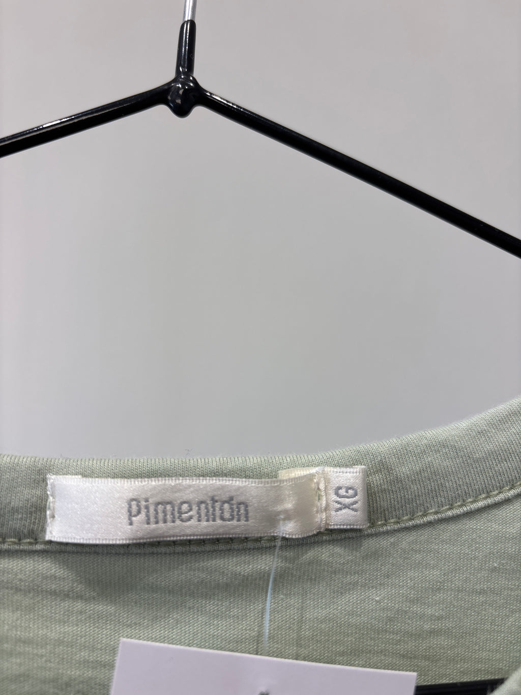 REMERA VERDE PIMENTON
