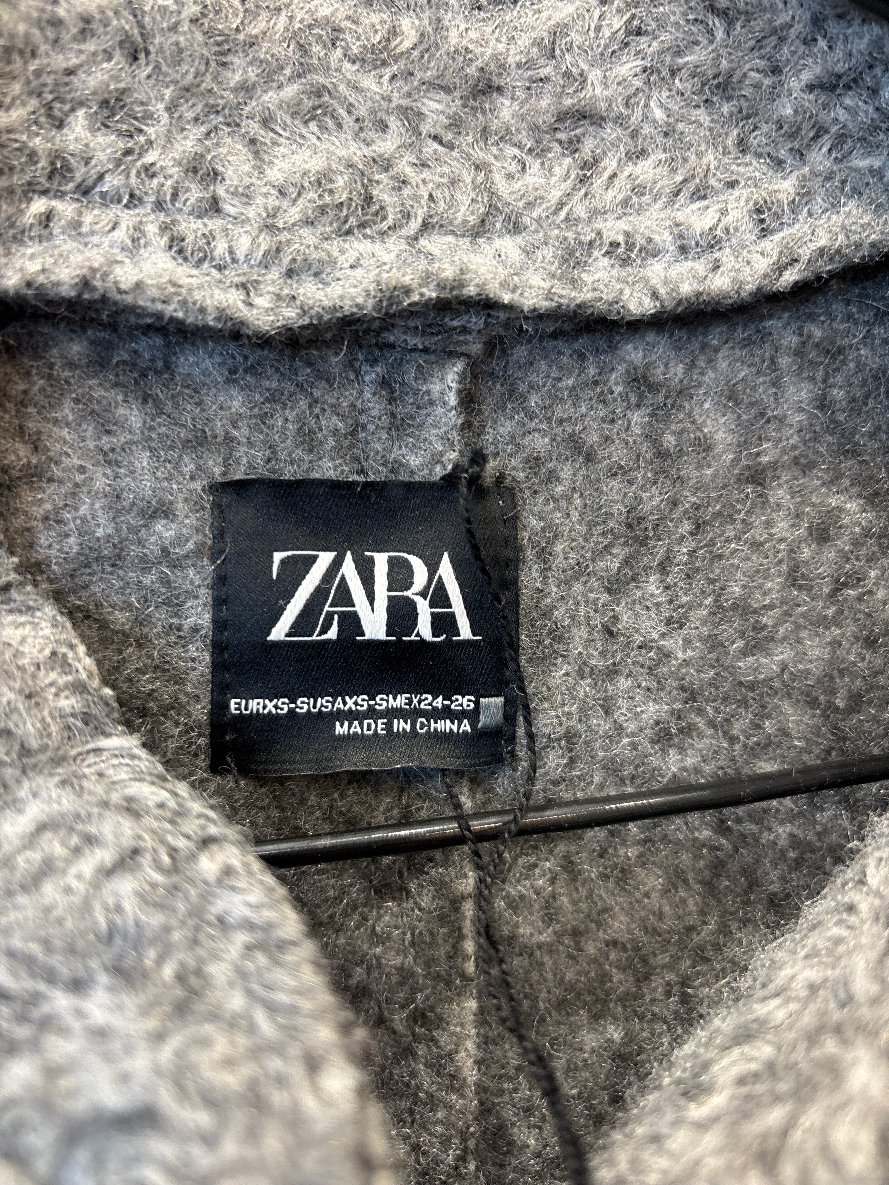 CAMPERA ZARA BOMBER GRIS