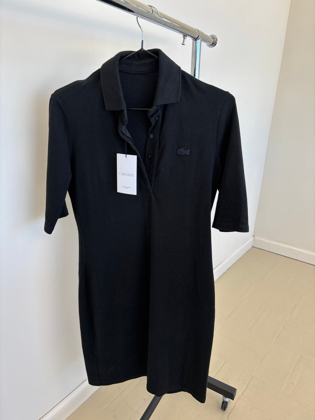 VESTIDO LACOSTE NEGRO