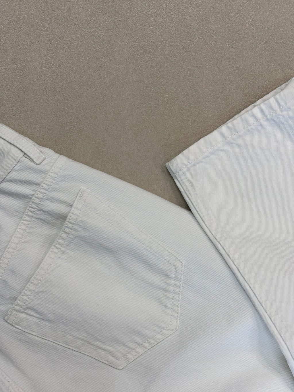 PANTALON JEAN BLANCO ZARA