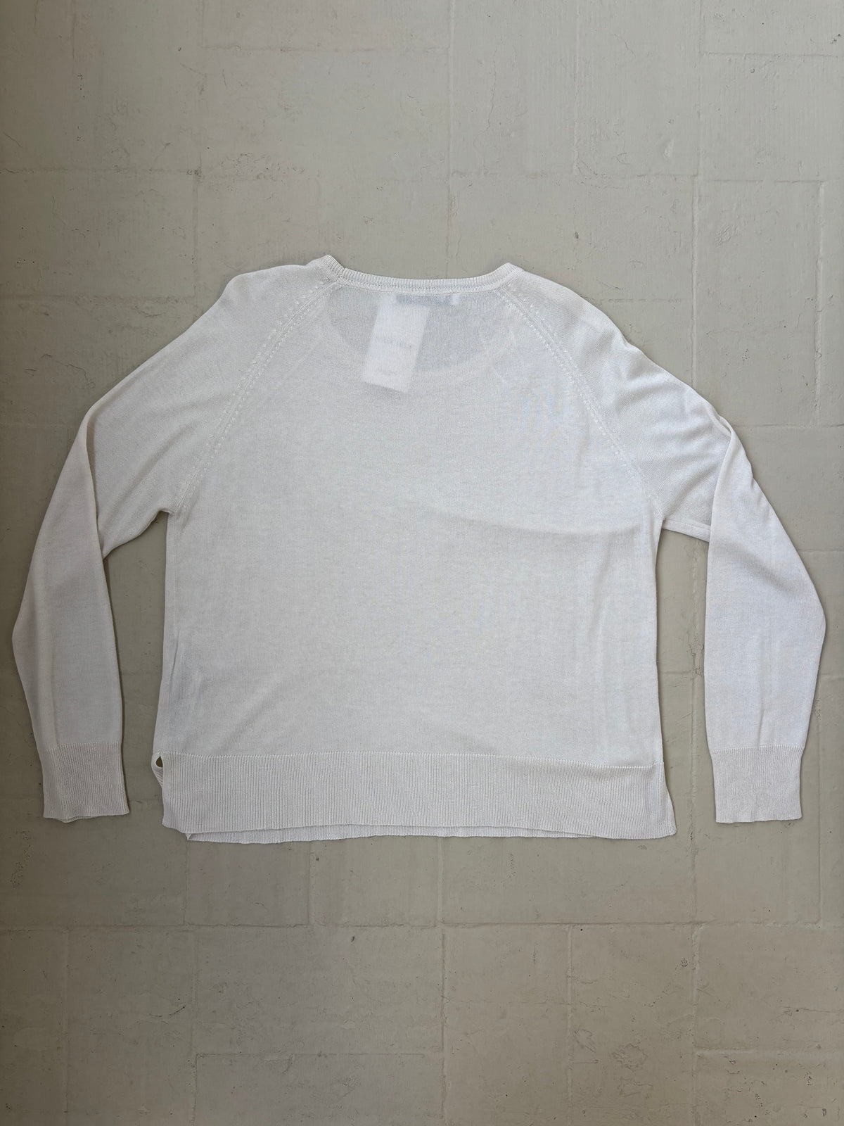 BUZO HILO BLANCO ZARA