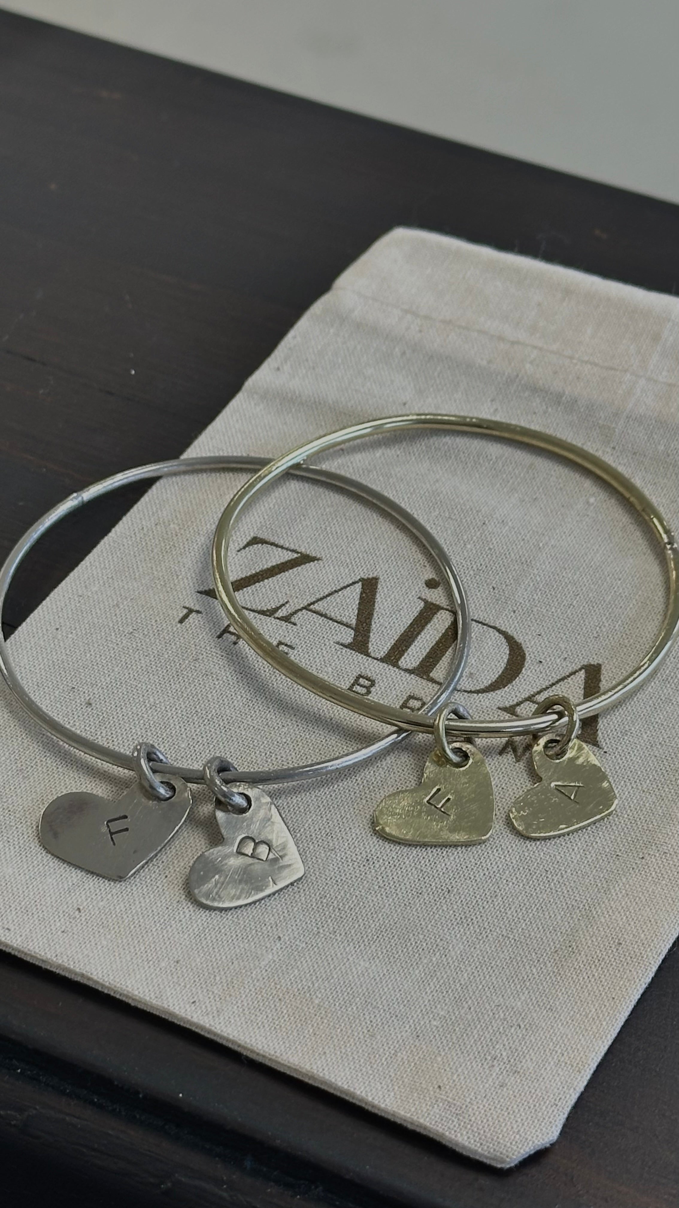 Brazalete Personalizado Iniciales Coeur