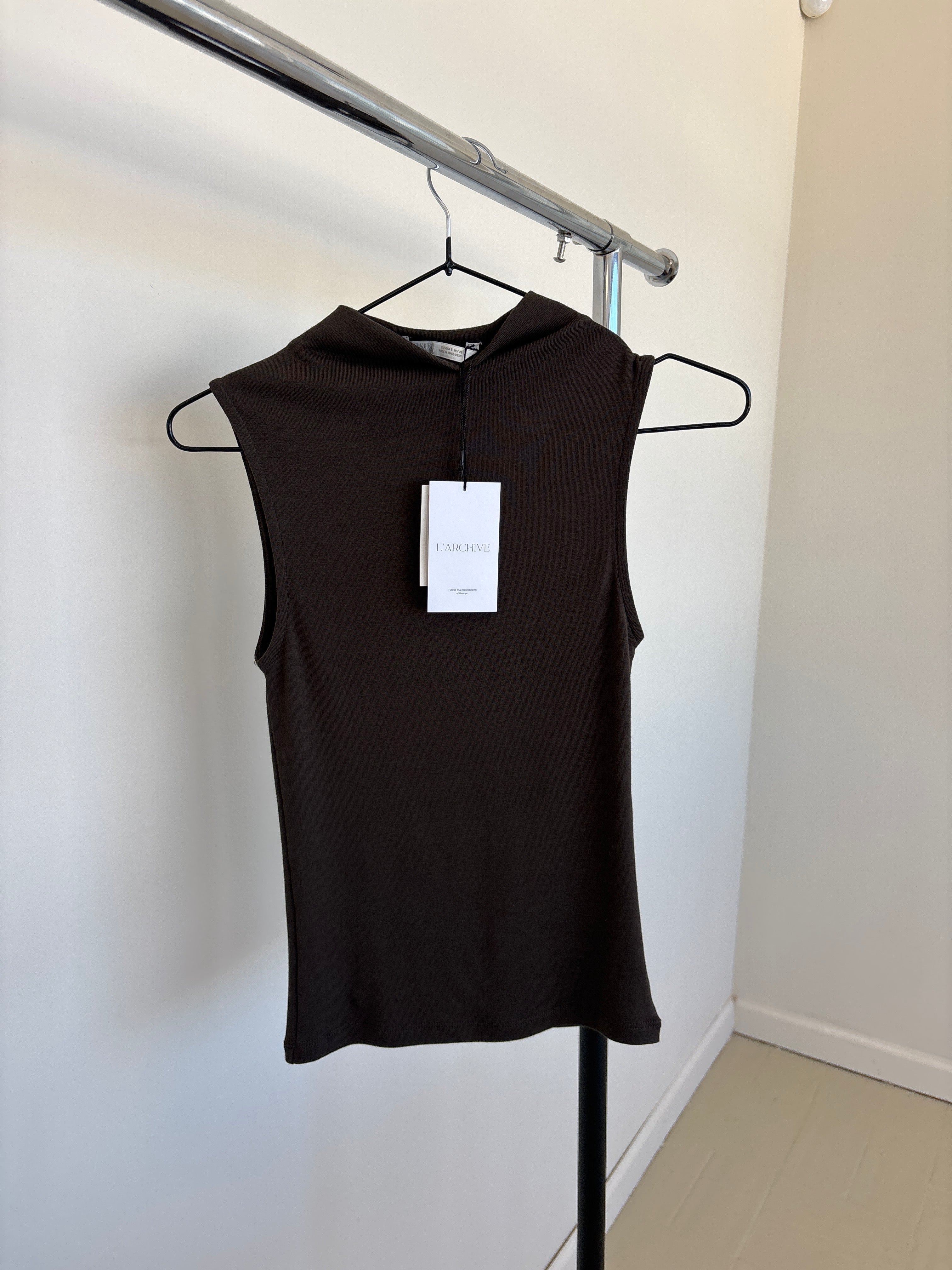 TOP ZARA MARRON