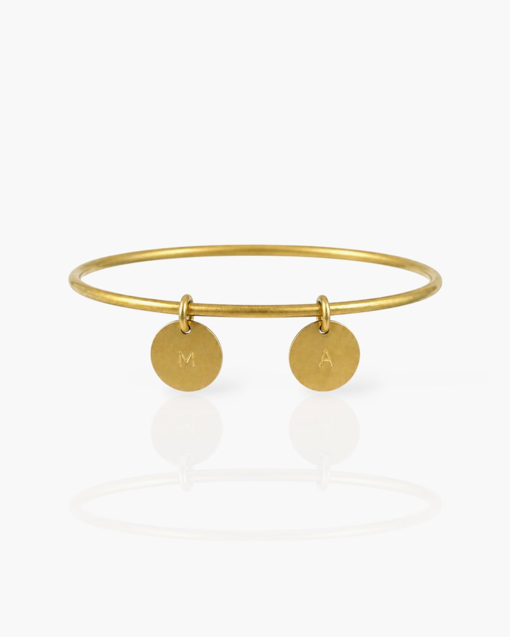 Brazalete Personalizado Iniciales Round