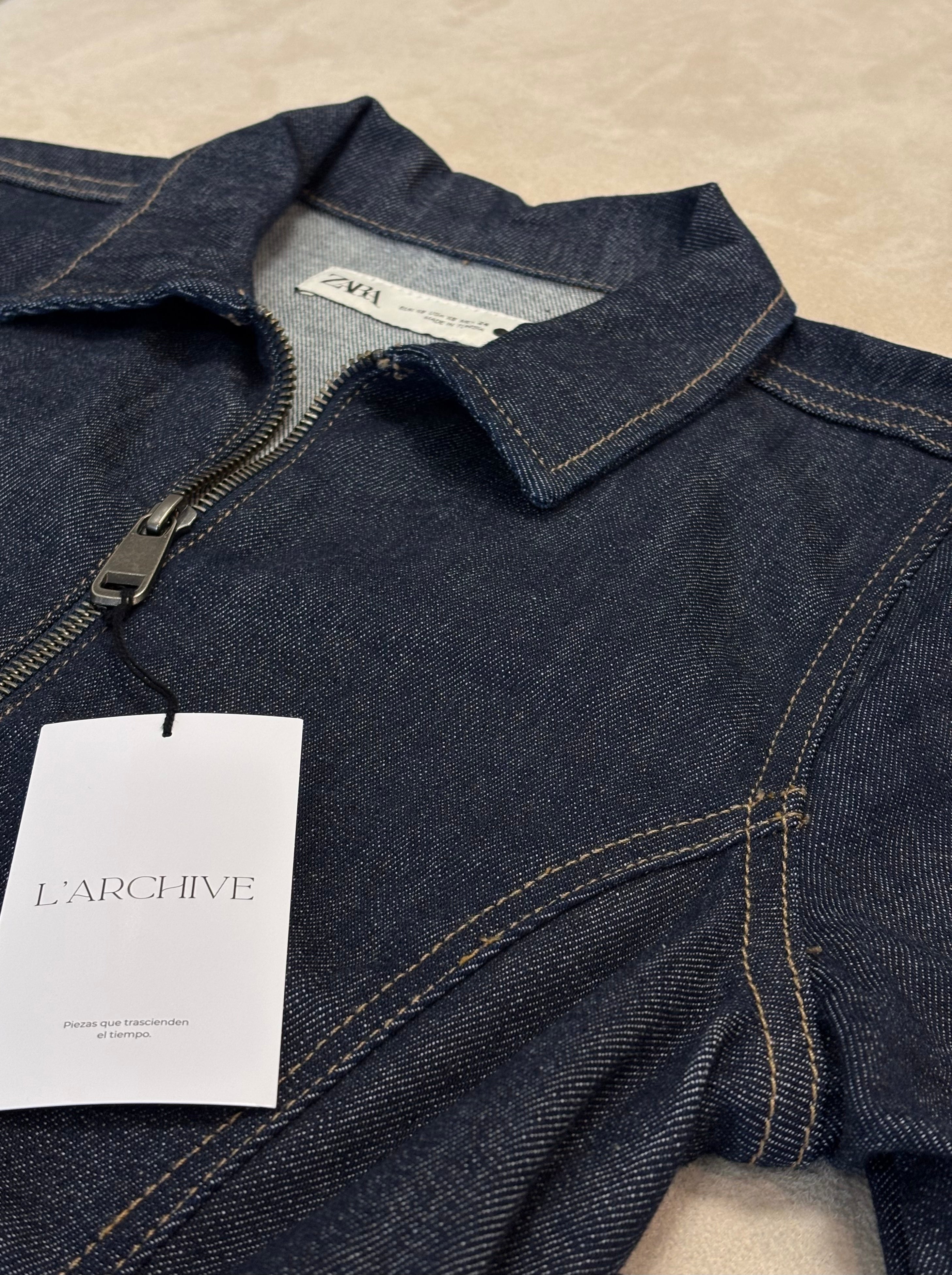 Vestido denim Zara