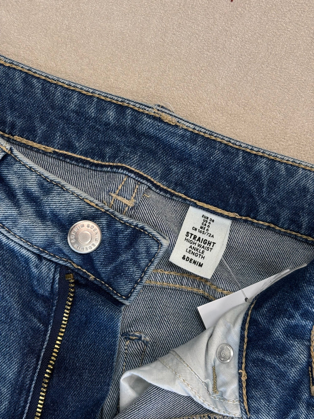 PANTALON JEAN H&M ROTO