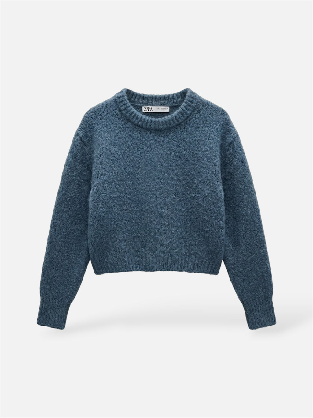 BUZO PUNTO ZARA AZUL