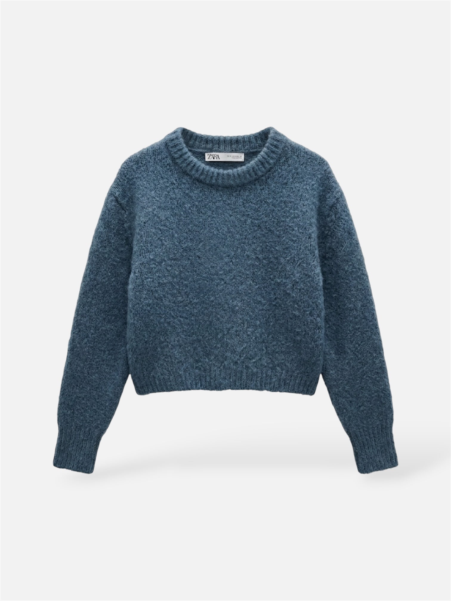 BUZO PUNTO ZARA AZUL
