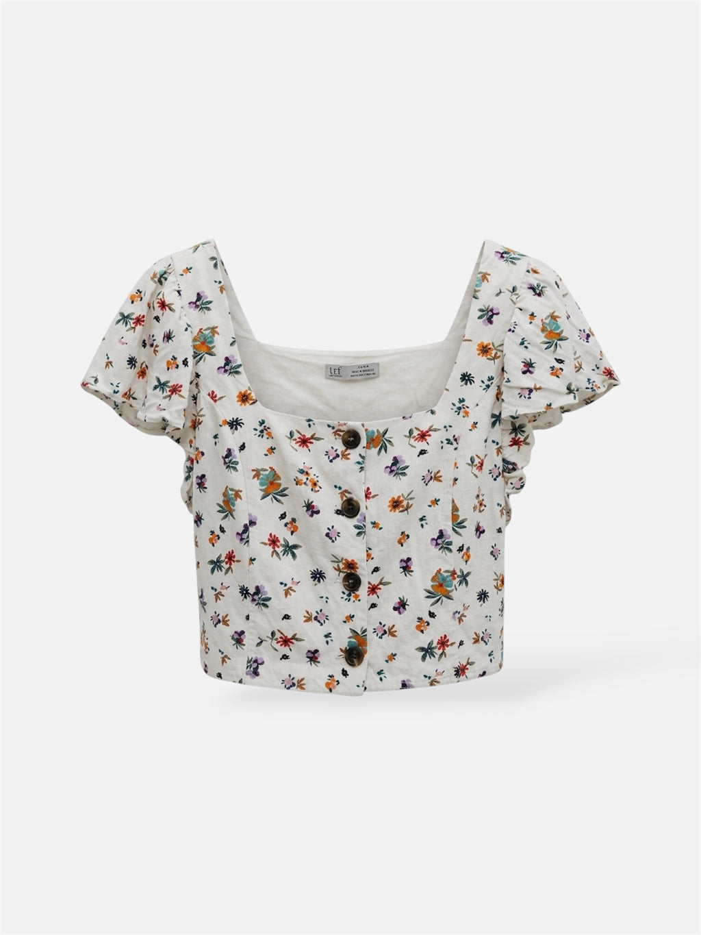 TOP FLORES ZARA