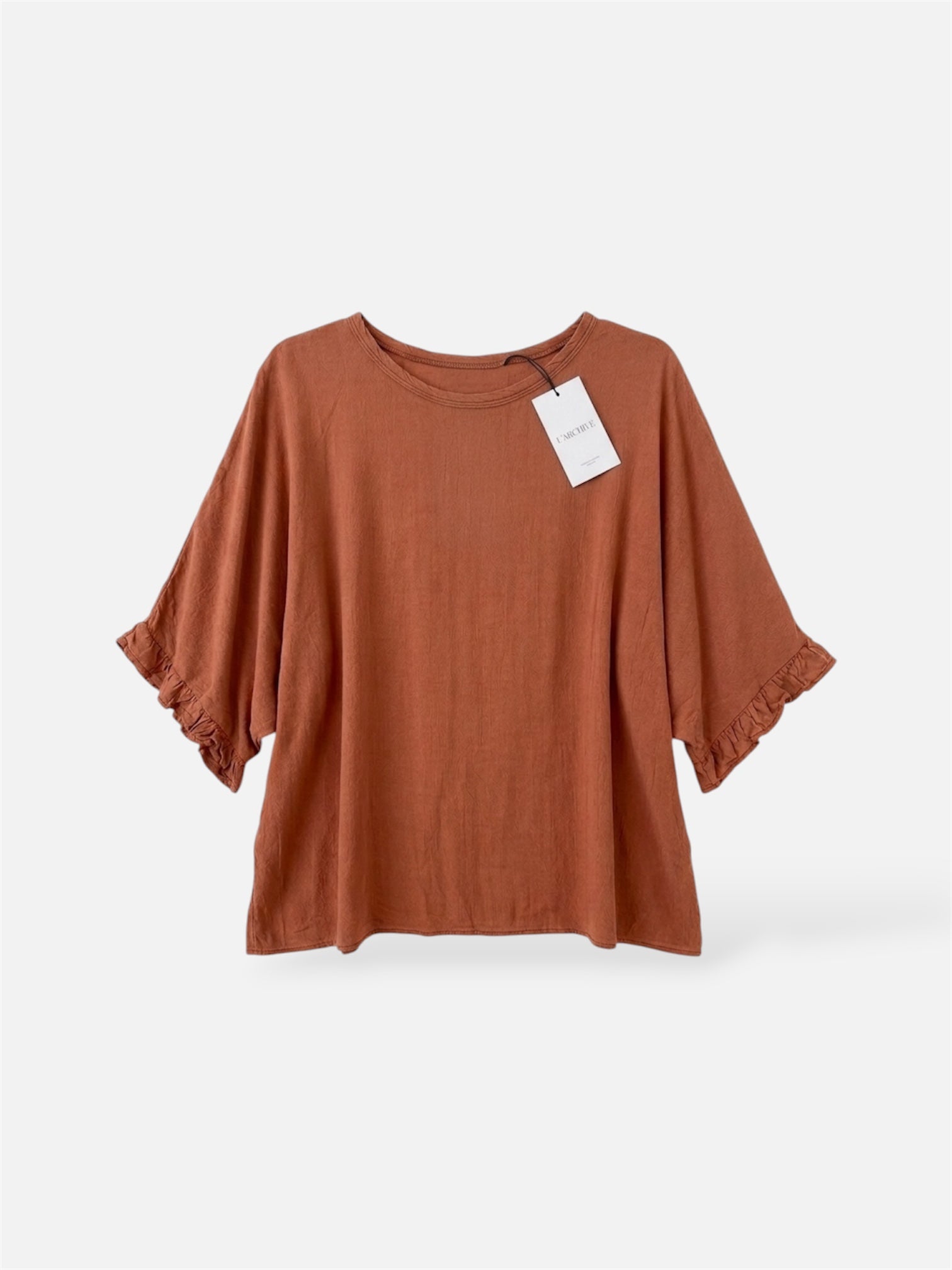 BLUSA MARRON