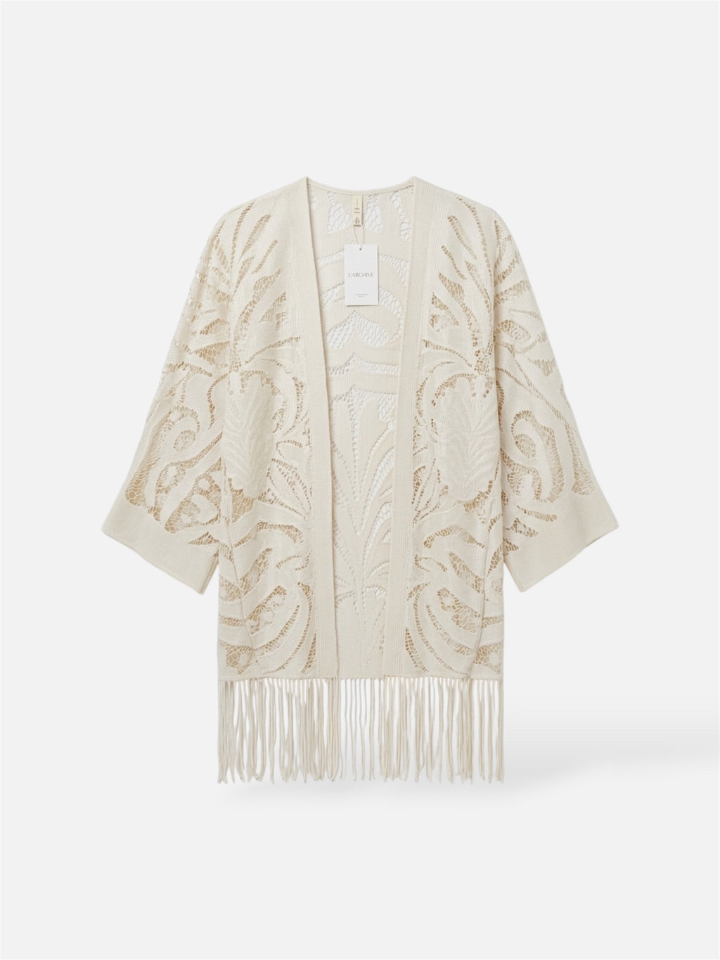 KIMONO INDIAN BLANCO