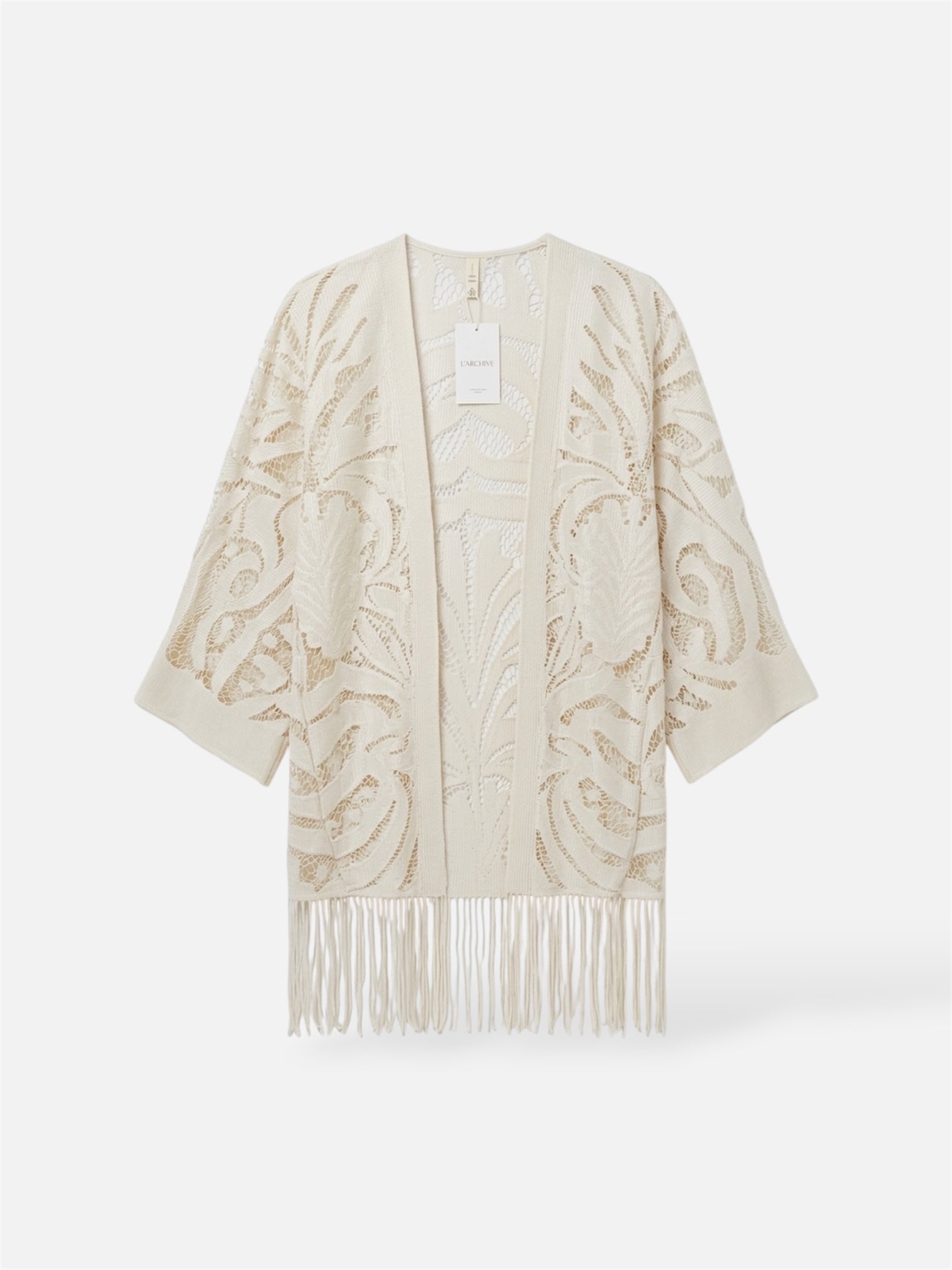 KIMONO INDIAN BLANCO