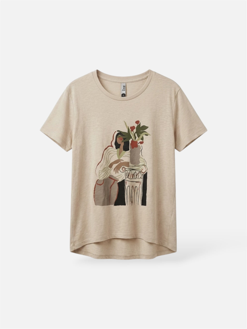 REMERA INDIAN ESTAMPADA