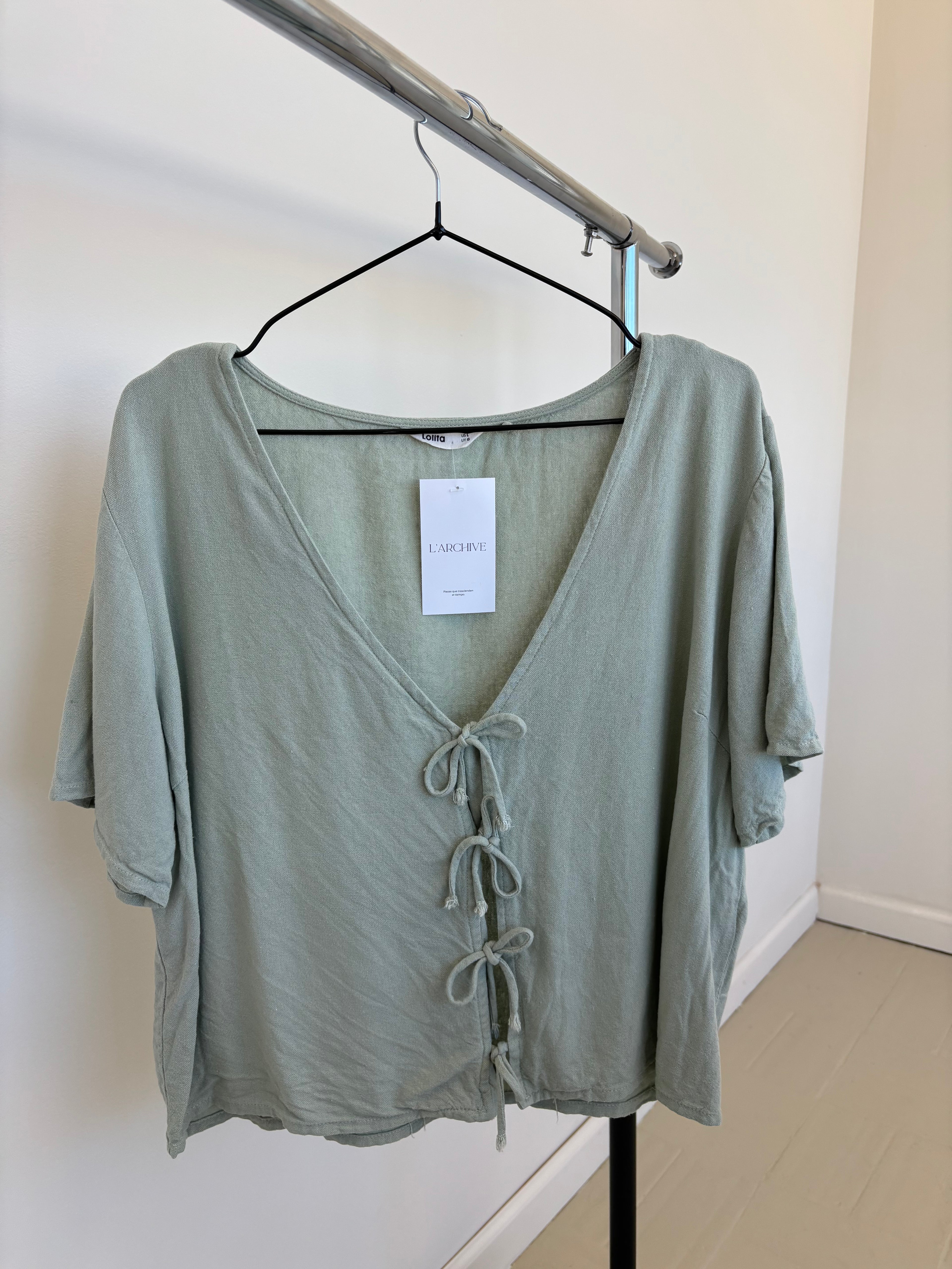 BLUSA VERDE LOLITA