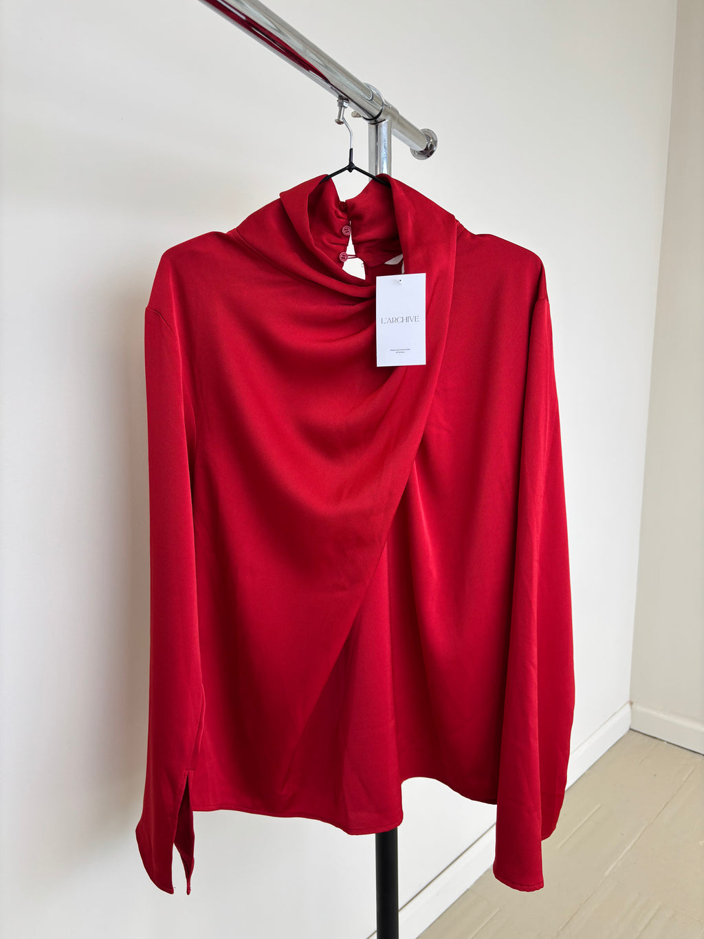 BLUSA ROJA H&M
