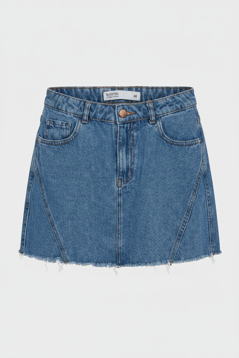 Pollera corta jean Renner