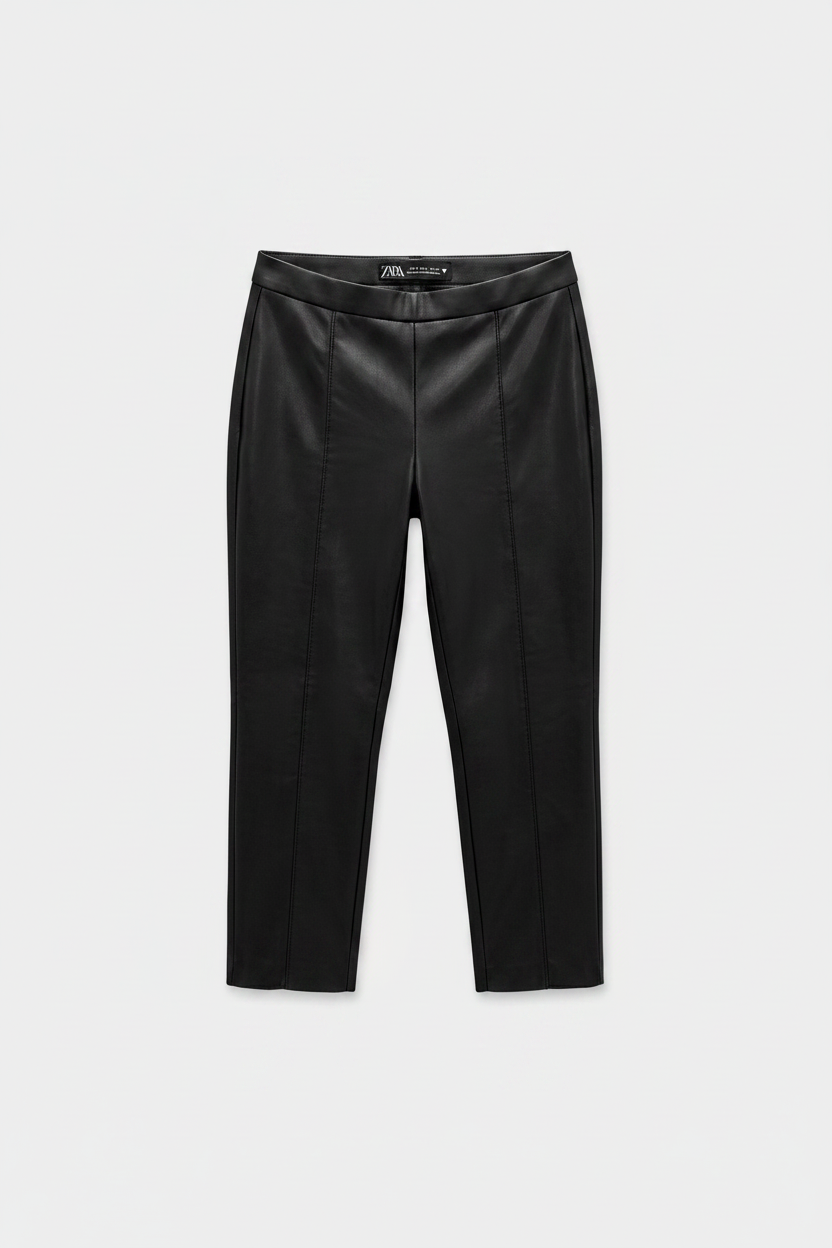 PANTALON ZARA CUERINA