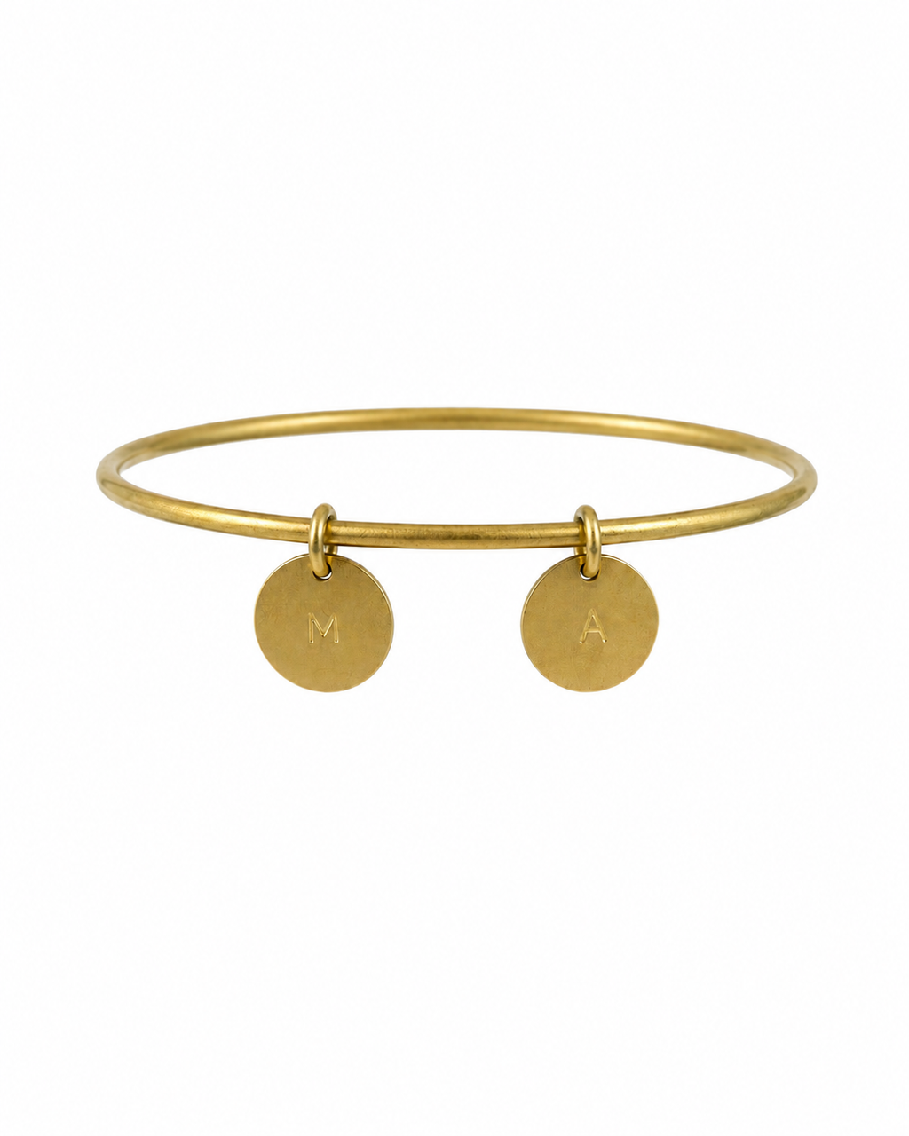 Brazalete Personalizado Iniciales Round