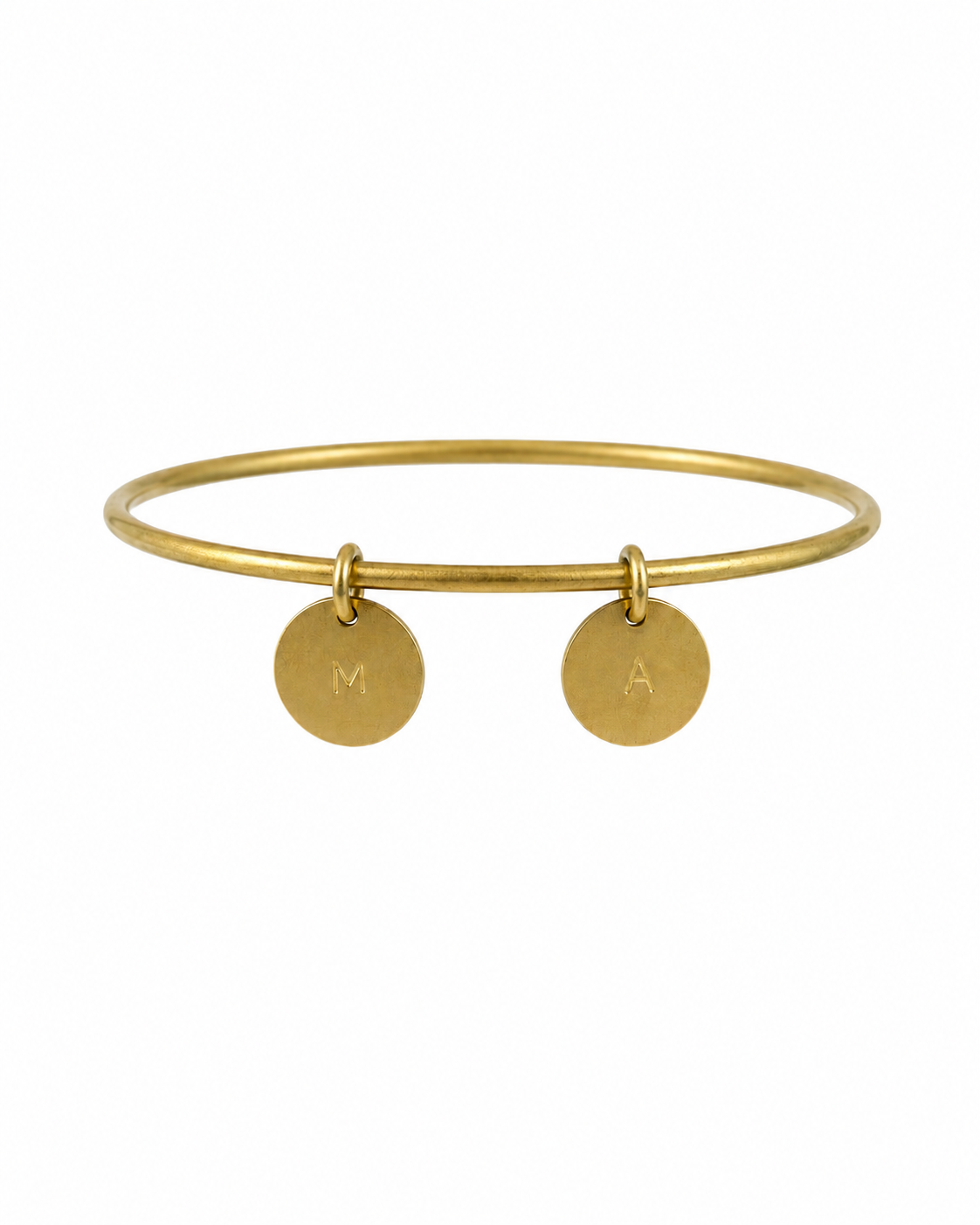 Brazalete Personalizado Iniciales Round