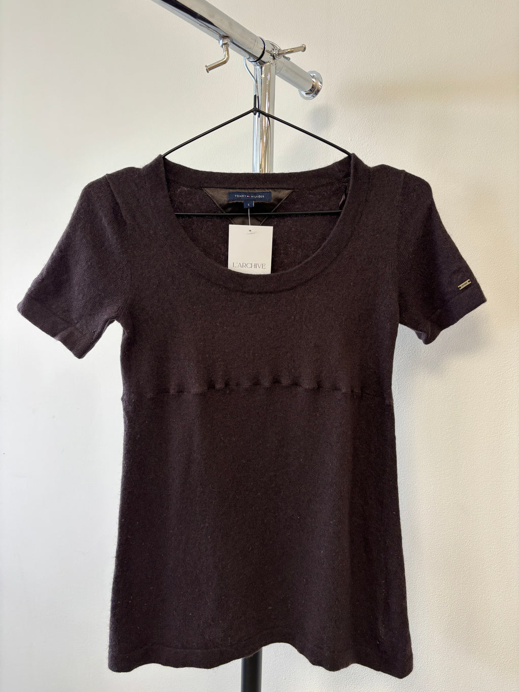 BLUSA MARRON TOMMY HILFIGER