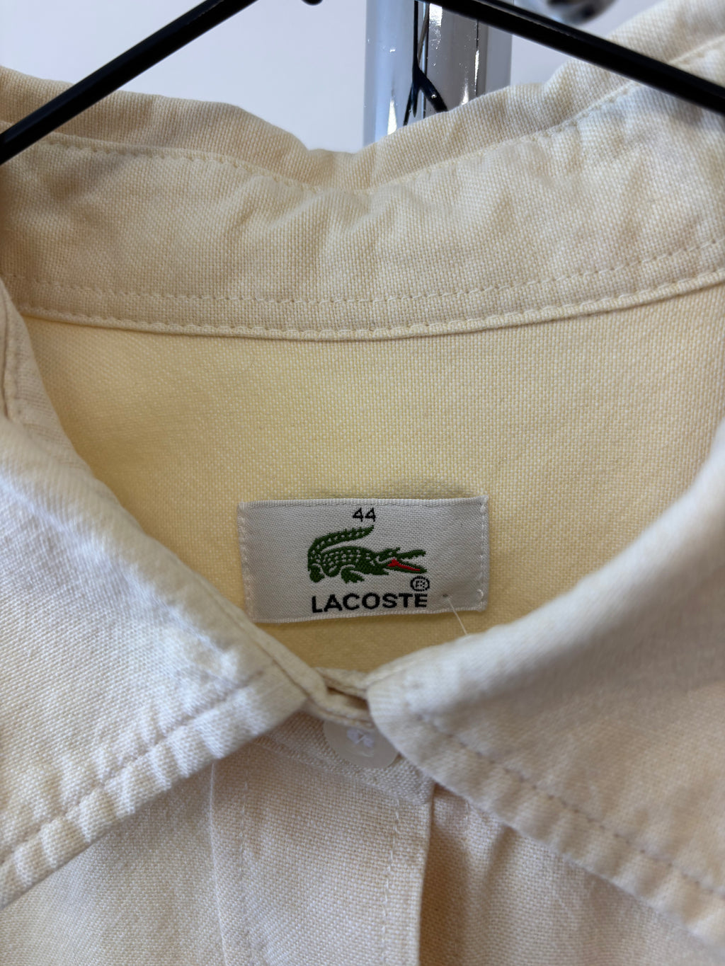CAMISA AMARILLA LACOSTE