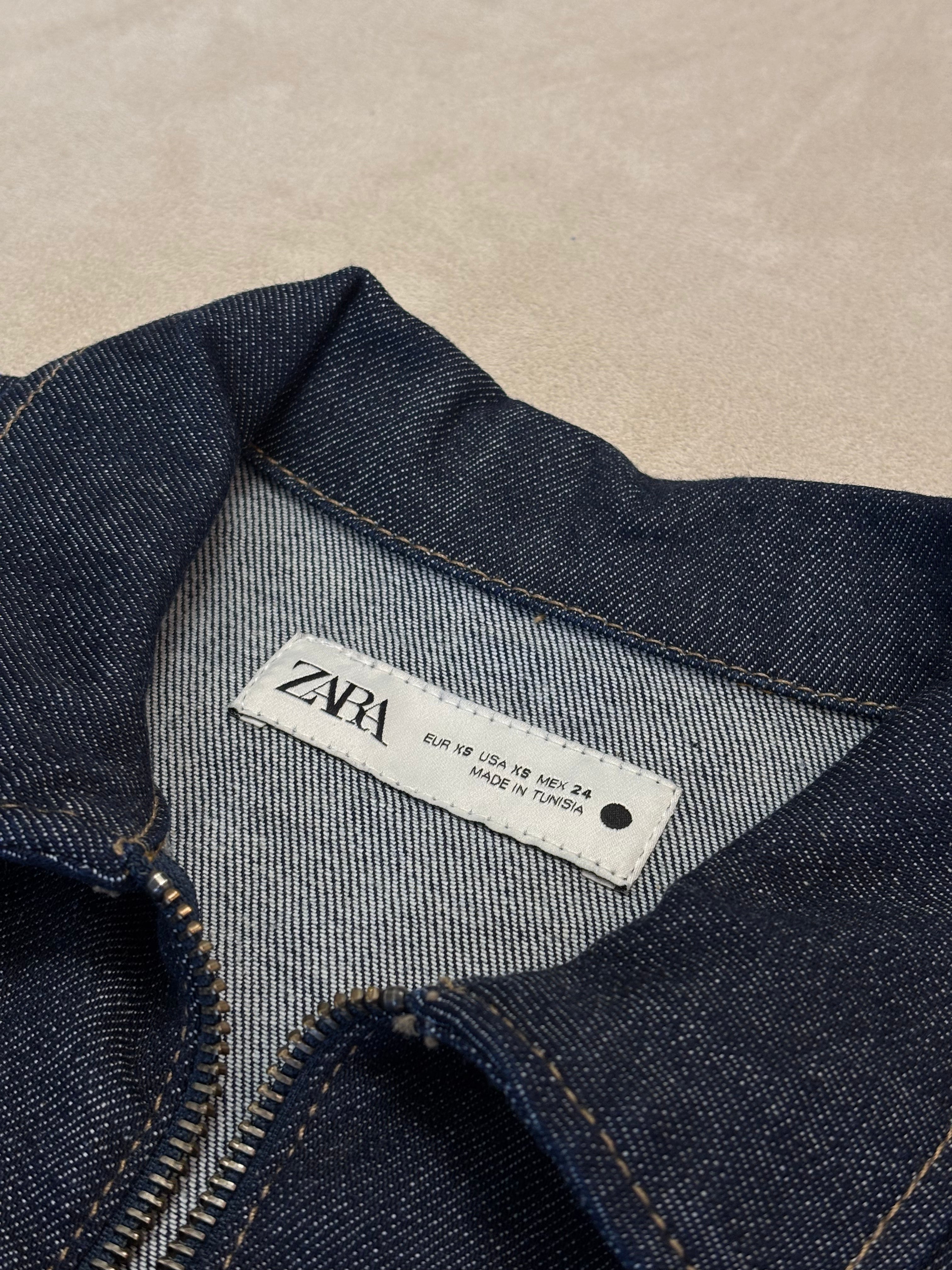 Vestido denim Zara