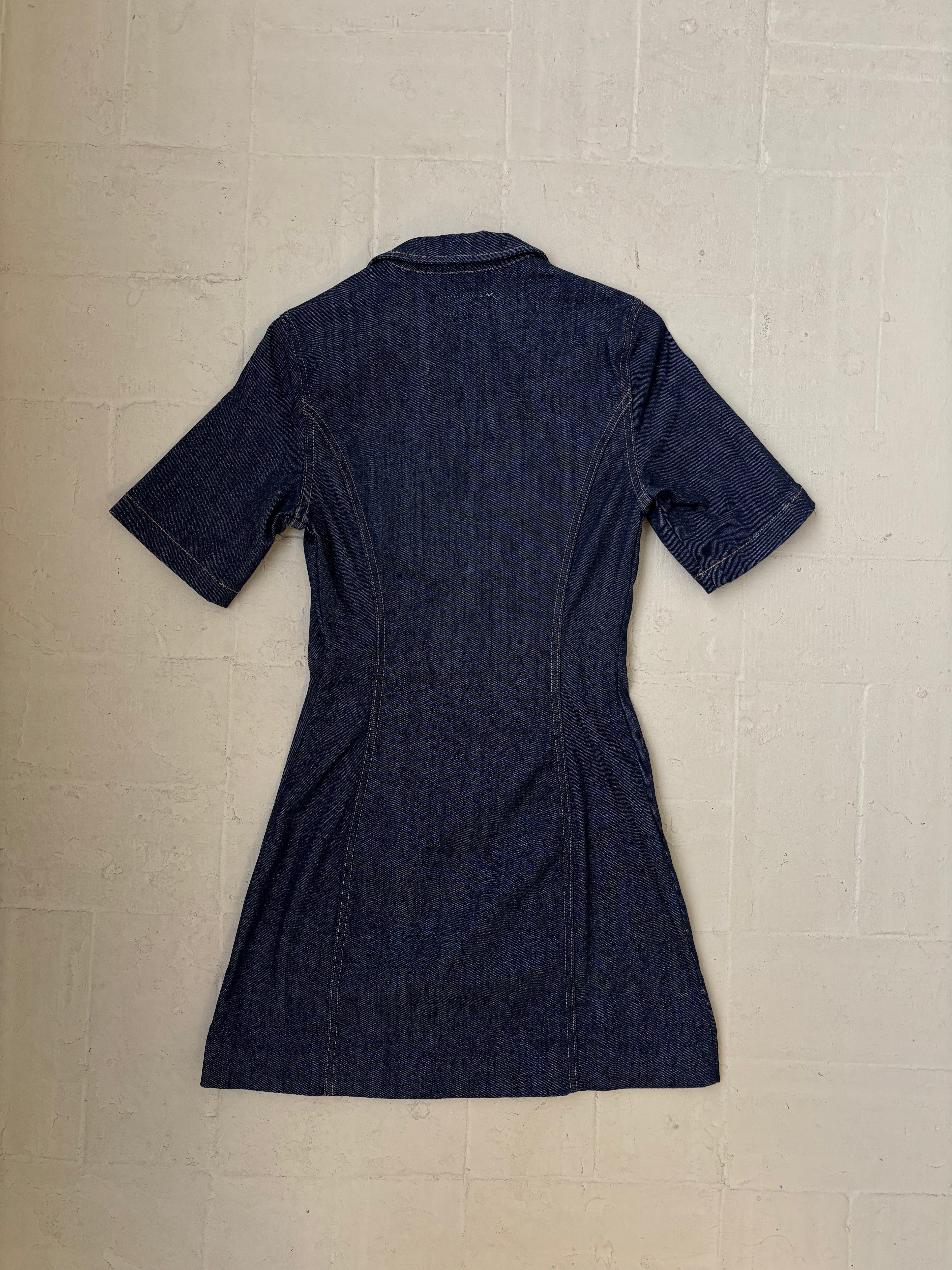 Vestido denim Zara
