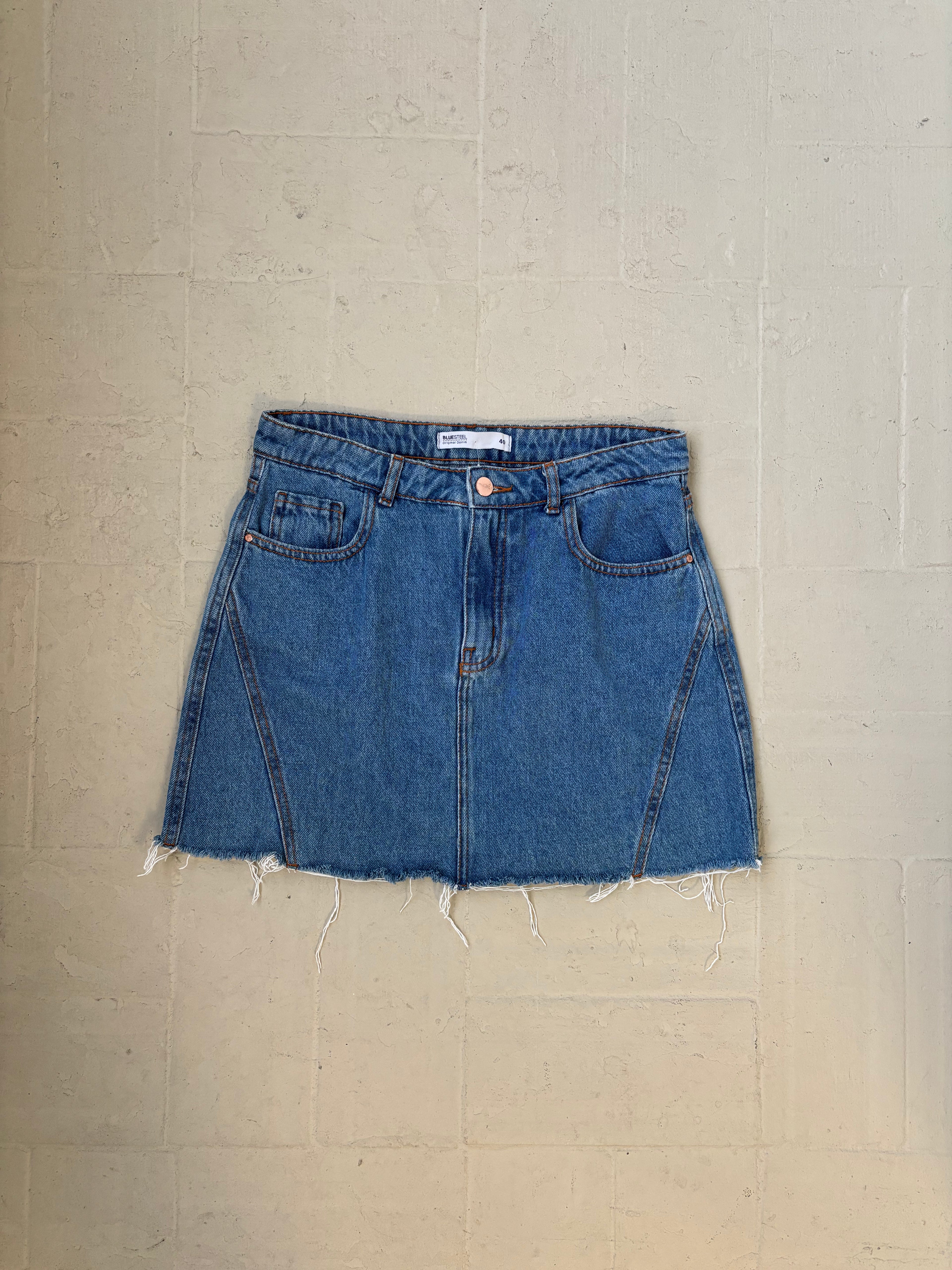 Pollera corta jean Renner