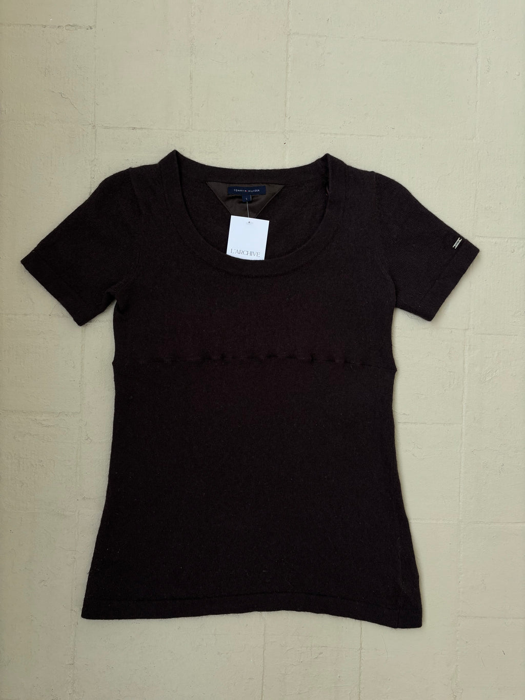 BLUSA MARRON TOMMY HILFIGER