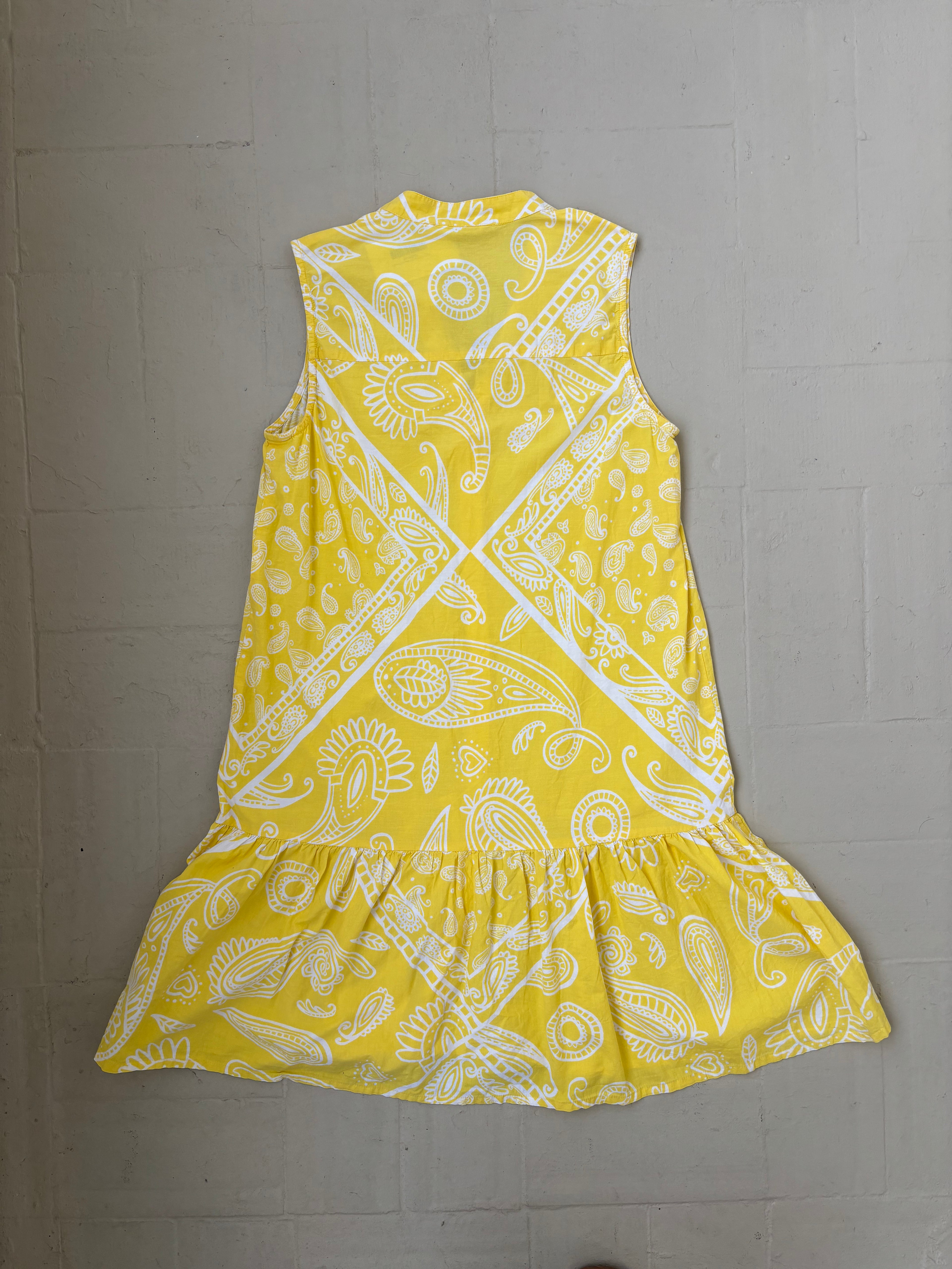 VESTIDO ESTAMPADO AMARILLO LOLITA