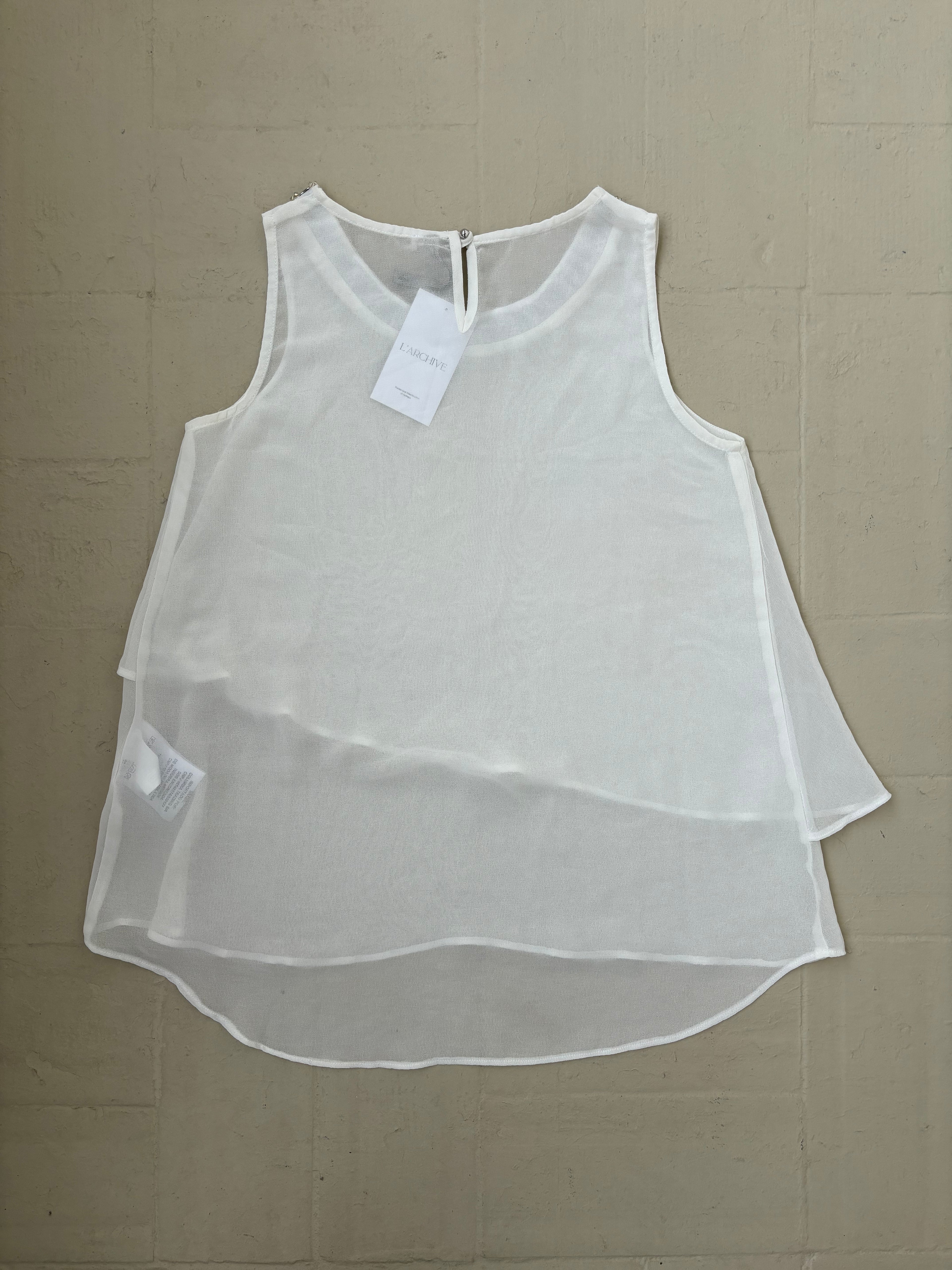 BLUSA DANIEL CASSIN BLANCA